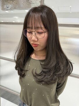 エアー 横浜(AIR) 【寺本】オリーブグレージュレイヤーカット