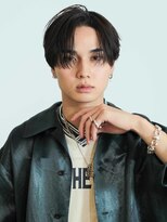 アコロン(acoron.)&nbsp;センターパート/ニュアンスパーマ/ウルフ/池袋メンズカット