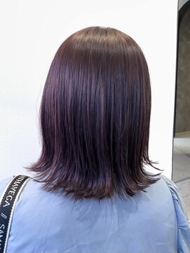 アイズム モア 名古屋伏見(I’sm more) パープルカラー/ブリーチあり