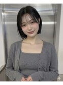 縮毛矯正がおすすめ！大人可愛いストンボブ【銀座/東銀座】