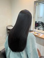 エトワール(Etoile HAIR SALON) 暗めカラー髪質改善酸性縮毛矯正11.15