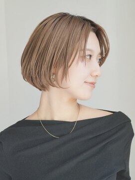 インセプション 銀座(INCEPTION) ぱつっとボブ・ショート/前髪あり/絶壁解消/30代/40代/大人