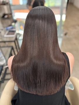 バンクスヘアー(BANK'S HAIR) 乾かしただけでまとまる艶感ストレート