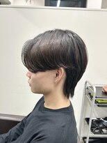 ユウル 横浜(juhl.)&nbsp;メンズカットセンターパート韓国風ナチュラルマッシュ横浜横浜駅