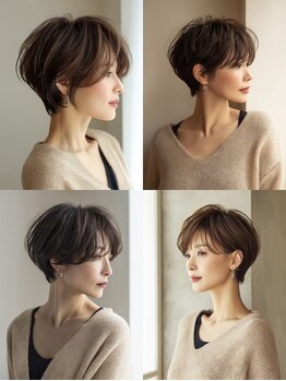 ルシードスタイル クリザンテームの写真/白髪染めもお任せ！大人女性が輝く髪質改善と、こだわりのグレーカラーを三ノ輪で☆