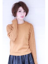 オーロ 緑地公園店(ORO)&nbsp;幼く見えないかき上げショートヘア