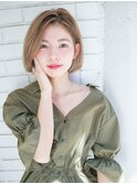 ハイトーンワンレンボブ★