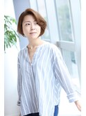 ナチュラルエレガントボブ