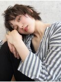 小顔ショート×アレンジ