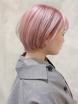 イル(ill)&nbsp;ペールピンク　耳掛けショート　透明感　大須