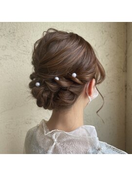 プリモ リコ(Primo.rico) ヘアアレンジ　お呼ばれスタイル