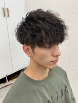 ロミーオム 本厚木(ROMMY. Homme)&nbsp;マッシュスタイル×ツイストパーマスタイル