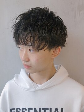 フランクスバーバーリザーブ 人形町店(FRANK’S BARBER RESERVE) 大人気ソフトツイストスパイラルパーマ　ｙ