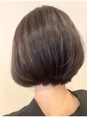 艶前下がりボブ