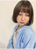 コンパクトにおさまるミニボブ