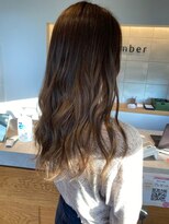 ナンバー 秋田店(N°)&nbsp;大人かわいいエギョモリ ミルクティーブラウン ひし形シルエット