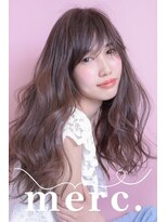 メルク(merc.)&nbsp;ラベンダーカラー☆セミロング