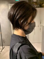 ティダスマイル(tida smile) ショートカット×グレージュカラー