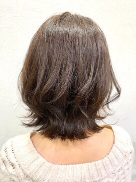 ハクバイジェービー 稲毛(hak by jb) 前髪/マチルダボブ/ピンクベージュ/インナーグレージュ[稲毛駅]