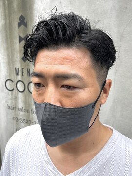 メンズココ 清澄白河店(MENS COCO) ビジネスショートスキンフェードツーブロック刈り上げ