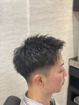 アントレース 東池袋店(UNTRACE) ソフトツイスパ×ツーブロック【メンズ/バーバー/理容室】