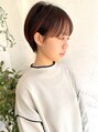 トレヘアー 京都 烏丸(tRe hair) モテ愛されマッシュショート◯ワンカラーでもイルミナで透明感☆