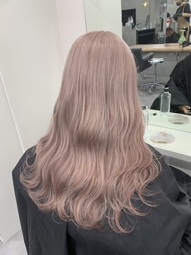 オニキス(ONYX) 艶髪グレーベージュピンクミルクティーアッシュハイトーンカラー