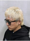 ミニウルフ×抜きっぱブロンドヘアー