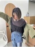 ぷつっとbobにアンブレラカラー♪