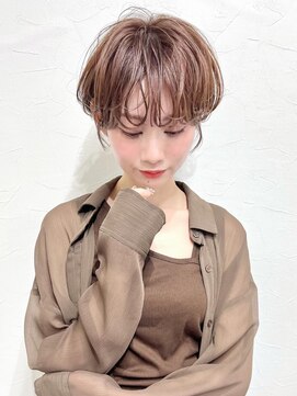 クレム 博多駅店(ChLem) 大人かわいい丸みショート ゆるふわパーマ