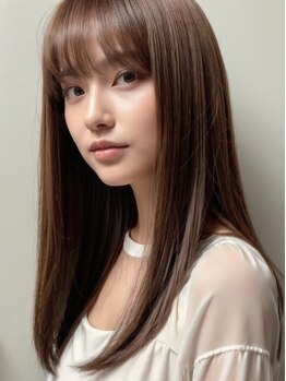 ラクヘアー 六本松店(rak hair)の写真/【くせ毛うねりが気になる方】トリコになること間違いなし◎今までとは違う当店オリジナル美髪ストレート 