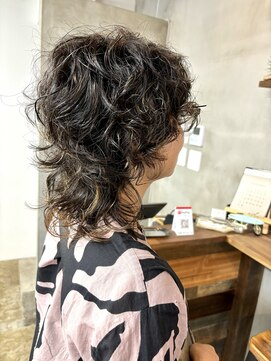 ヴースヘアデザイン(vou's hair design) ウルフパーマ