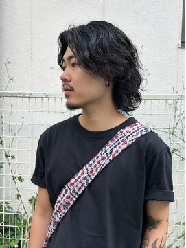 ケンジオム(KENJE HOMME) ニュアンスパーマ