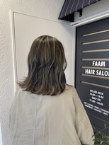 ファーム 大崎店(FAAM)&nbsp;極細ハイライト×大人のくびれミディアム