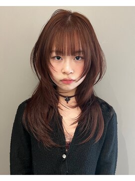 ハコ プラス(HACO+) 【rena】ロングレイヤースタイル