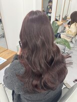 クテン(KUTEN)&nbsp;ピンクブラウン　くすみピンク　ブリーチなしダブルカラー