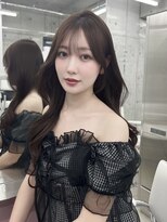 エヌアイ オモテサンドウ(ni omotesando)&nbsp;韓国レイヤーカット/顔まわりカット/ダークブラウン上野