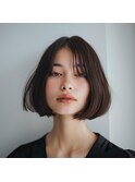 20代30打40代◎水素ケアカラー×ボブ/髪質改善/白髪ぼかし