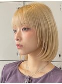 30代40代大人女性/前髪ありショートボブ/ショートヘア/髪質改善