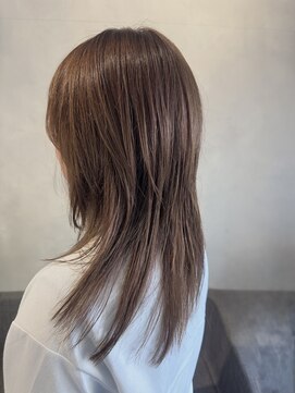 アース 春日部店(HAIR&MAKE EARTH) レイヤーカット+髪質改善カラー