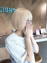 エイト オキナワ 沖縄新都心店(EIGHT okinawa)&nbsp;【EIGHT沖縄】2ブリーチ×抜きっぱなしブロンド◎