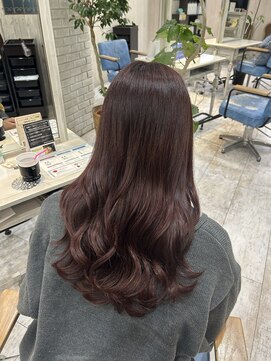 アルーシェ 心斎橋(Alushe) ワインレッドブラウン