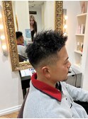 フェード×ショートツイスト☆