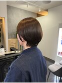丸みショートカット
