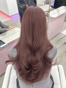 エヌアイ オモテサンドウ(ni omotesando) カシスレッド/ピンクベージュ/ダブルカラー