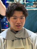 ヘアリゾート粋 ティガ 池袋店(tiga)&nbsp;メンズショート/センターパート/ニュアンスパーマ