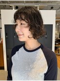 ナチュラルボブパーマ/ゆるふわ/朝ラク/クセが毛風/横山大樹