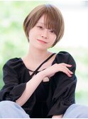 【自由が丘】ナチュラル×ショートボブ