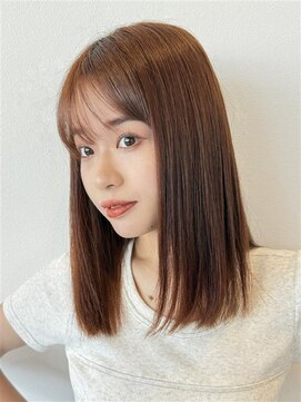 コードライン 沼津店(CODE.LINE) 《CODE.LINE》切りっぱなしボブ_前髪ありボブ_大人ボブ