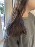 切りっぱなしボブハイライトベージュカラーショートレイヤーロブ
